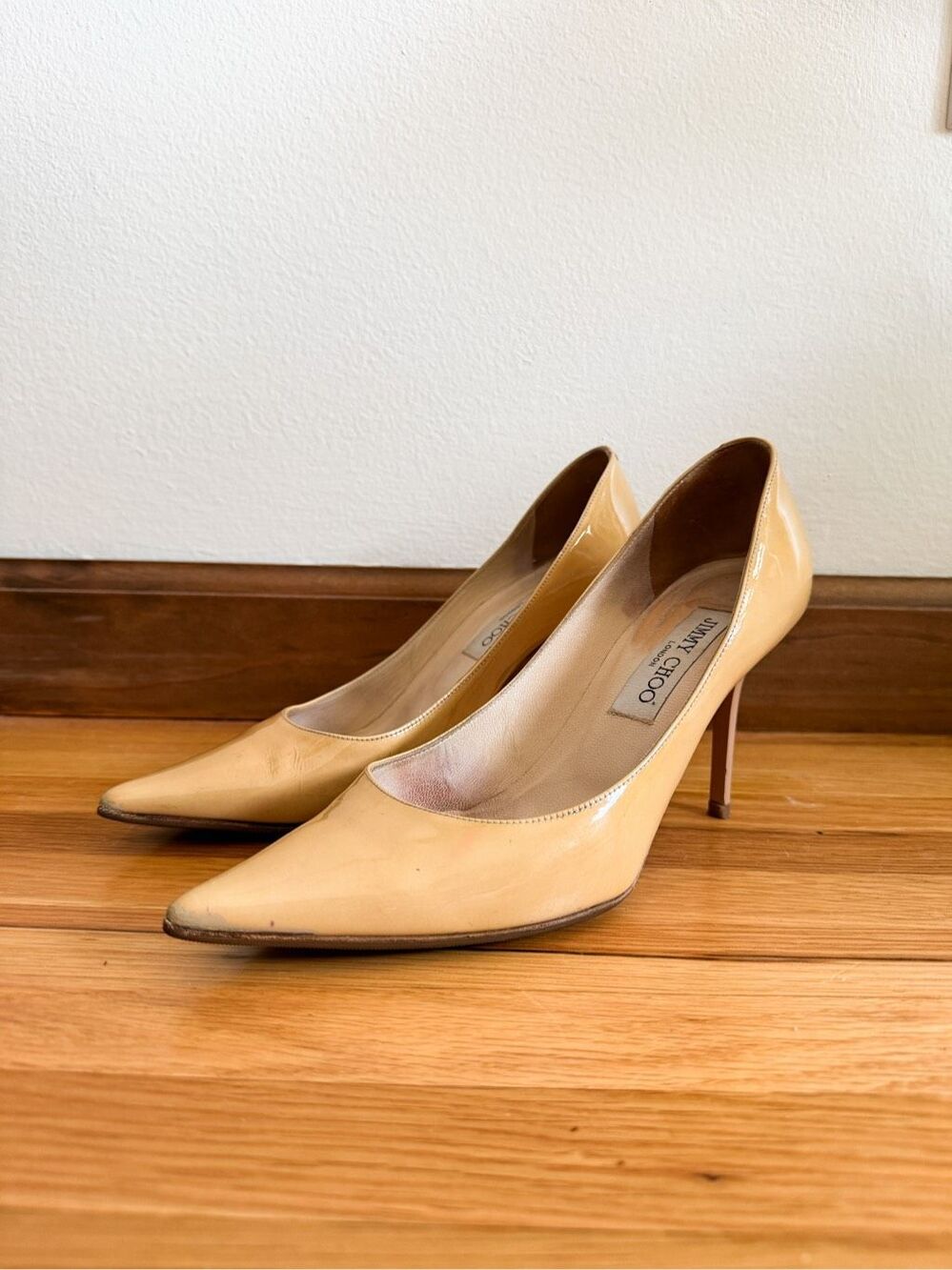 Jimmy Choo Patent Leather Heels Size 36.5